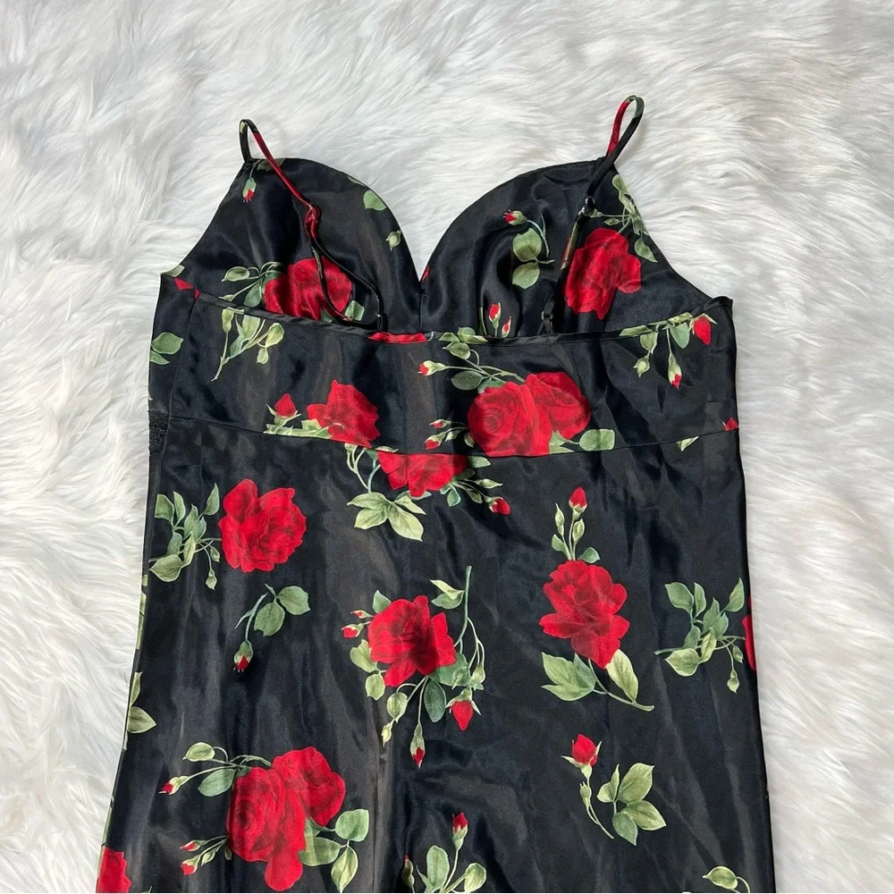Vintage Floral Maxi Slip Dress - Picture 7 of 12